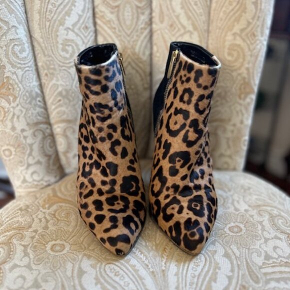 Calf skin and suede boots in size 8 - Picture 2 of 4